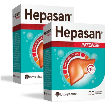 2x Hepasan INTENSE, 30 kapsulas