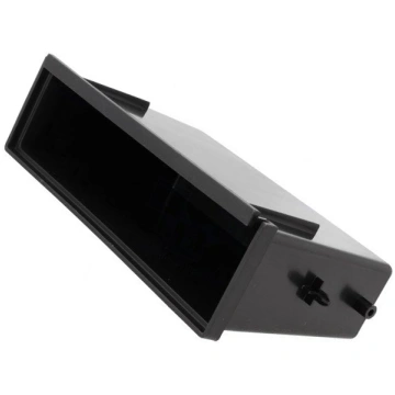 Radio box; black; for 2 DIN facia plates | RAM-40.