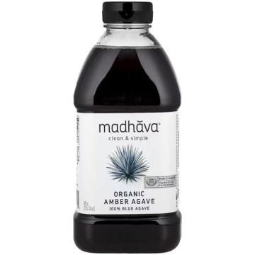 Madhava, Organic Amber Agave, 46 oz