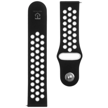 Siksniņa Tactical 22mm Double Silicone Watch Strap
