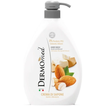 Krēmziepes Dermomed HAND WASH Karite&Almond, 1L (6