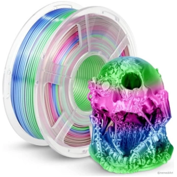 JAYO Silky Rainbow PLA+ filaments 1,75 mm Rainbow 