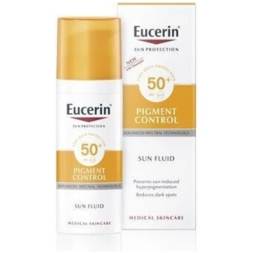 Sauļošanās krēms Eucerin Pigment Control Sun Fluid