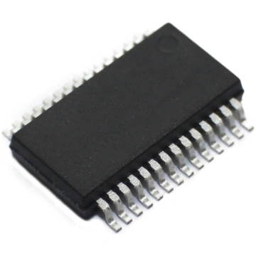 IC: MSP430 microcontroller; TSSOP28; I2C,JTAG,SPI