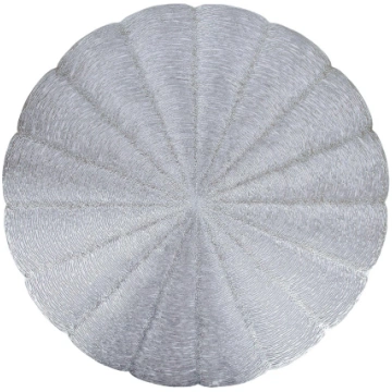 Galda sedziņa PIPPA D38cm, sudrabs 85708