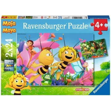 Puzzle 2x24 Maya the Bee Ravensburger