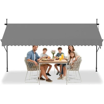 Clamp Awning, Sun Protection Balcony No Drilling, 