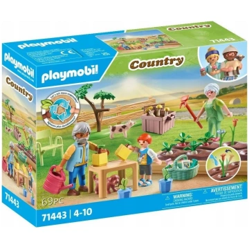 Country Figure Set 71443 Grandpa"s Vegetable Garde