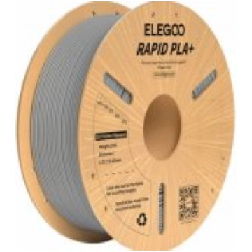 Elegoo Rapid PLA+ Filament Gray 1kg izejmateriāls 
