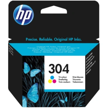 HP 304 - colour (cyan, magenta, yellow) - original