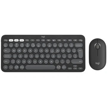 LOGITECH Pebble 2 Bluetooth Keyboard Combo - TONAL