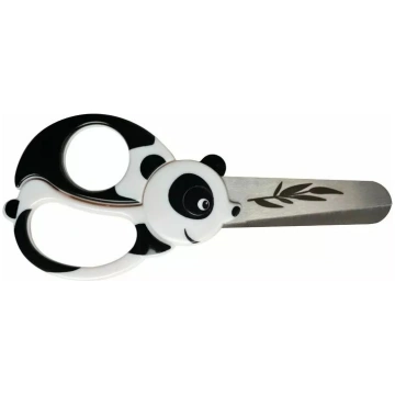 Bērnu drošas skolas šķēres Fiskars 13 cm Panda ar 