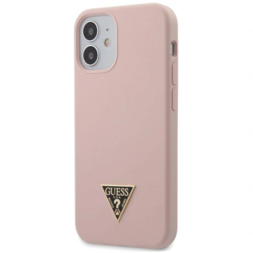 GUHCP12SLSTMLP Guess Silicone Metal Triangle Cover