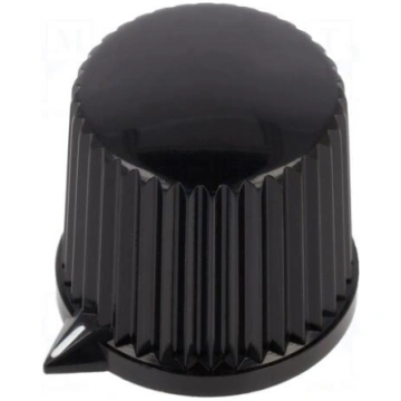 Knob | with pointer | thermoplastic | Øshaft: 6mm 