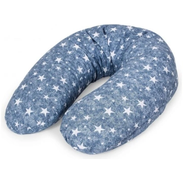 Barošanas spilvens, pakavs 190 cm "Jeans stars"