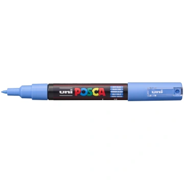 Marķieris ūdens bāzes UNI Posca PC-1M debess zils 