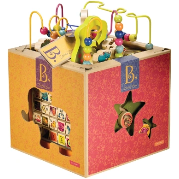 B. Toys - Zany Zoo Wooden activitycenter (701004) 