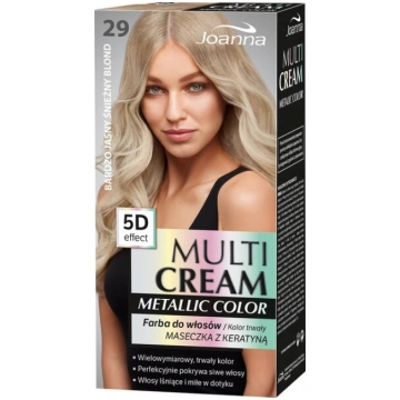 Matu krāsa Joanna Multi Cream Metallic Color, 29 L