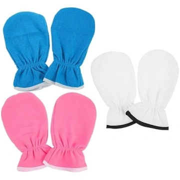 Toyvian 3 pāri parafīna vaska roku masku cimdi Rok