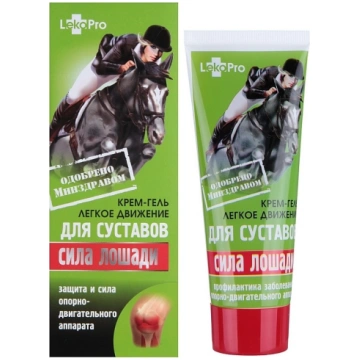 Krēms-gels "Zirgu spēks" ar hondroitīnu un glikoza