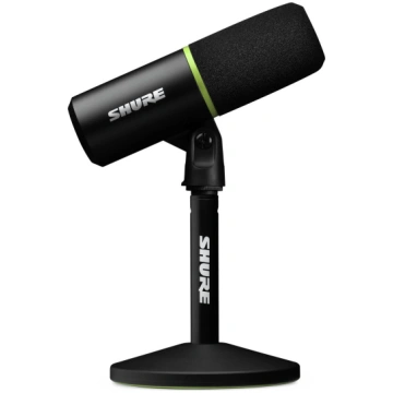 Shure MV6 - USB-C cardioid dynamic microphone for 