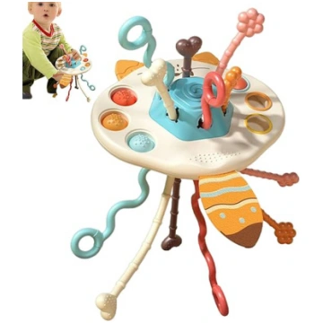 Woopie BABY maņu rotaļlieta Montessori zobu grabul