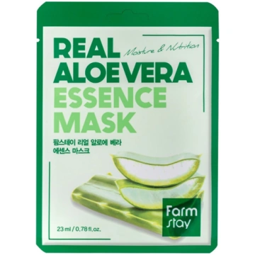 FARM STAY Real Aloe Vera Essence Mask 23ml
