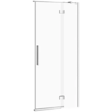 Dušas durvis uz eņģēm CERSANIT CREA 90x200 cm labā