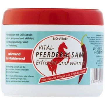 Bio Vital sildošs ar čili pferdebalsam (zirgu zied