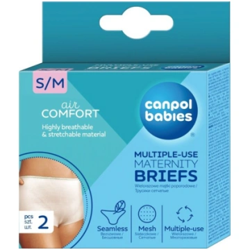 Biksītes grūtniecēm 2 gab., S / M, Canpol 73/001 C
