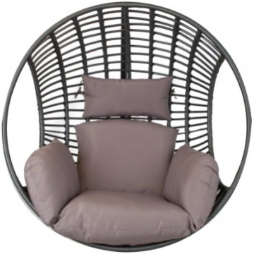 Cushion for hanging chair DROPLET taupe