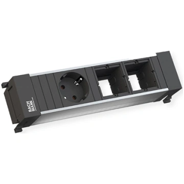 Bachmann POWER FRAME Small 1x earthing contact 2x 