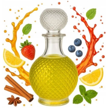 Stikla karafe Luna 500 ml - elegants trauks mājas 