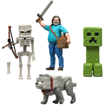 Rotaļlietu figūriņa Mattel Minecraft Movie JFR44, 