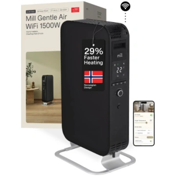 Mill Heater OIL1500WIFI3 Gentle Air Oil Filled Rad