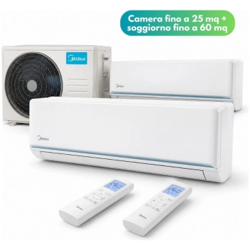 Midea Evolution Climatizzatore Dual Split 9.000 + 