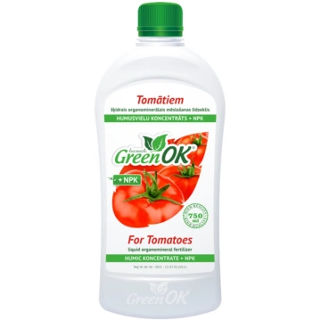 TOMĀTIEM humusvielu koncentrāts +NPK 750ml GreenOK