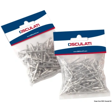 SS stud standard head 4.8x16mm 100-pcs display bag