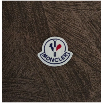 Patch Toppa Replica Moncler 6x5cm Ricamata Termoad