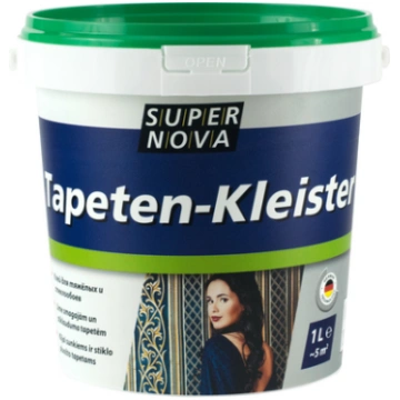 Gatavā līme vinila un stiklšķiedras tapetēm Supern