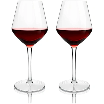 2 plastmasas vīna glāzes, 425 ml, atkārtoti lietoj
