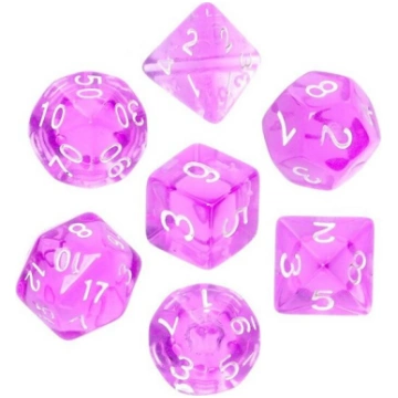 Kauliņu komplekts Rebel Rpg Mini Crystal, violets