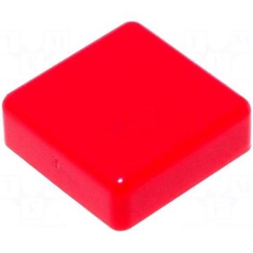 Button | square | red | 12x12mm NINIGI TACT-2BSRD