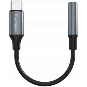 Wozinsky adapters USB‑C uz 3,5 mm mini jack WACM-0