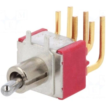 Switch: toggle | Pos: 2 | DPDT | ON-ON | 0.02A/20V