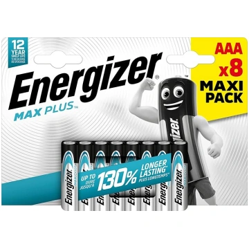 Energizer E301322500 Max Plus Micro AAA baterijas,