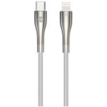 iLike Sleek cable USB-C Lightning 1,0 m 27W white 