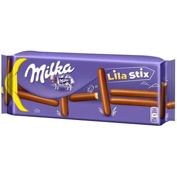 Cepumi MILKA, Lila Stix, 112 g (450-01662)