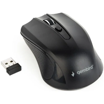 Gembird Mouse MUSW-4B-04 Standard Wireless Black