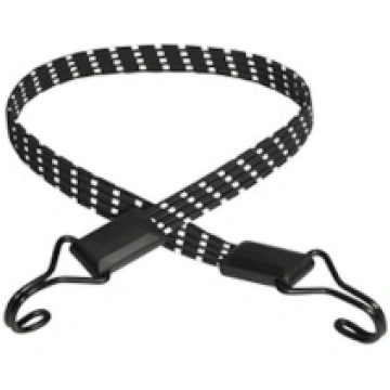 3229EURDAT | Flat REFLECTIVE bungee 80cm double st